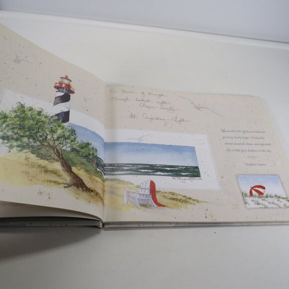 A Light for the Journey D.Morgan hardback 8.5x10 44pgs Coastal Lighthouses - Picture 3 of 13